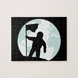 Puzzle Silhouette d'astronaute