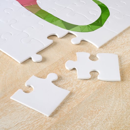 Puzzle Silhouette de chat à faible densité (Côté)