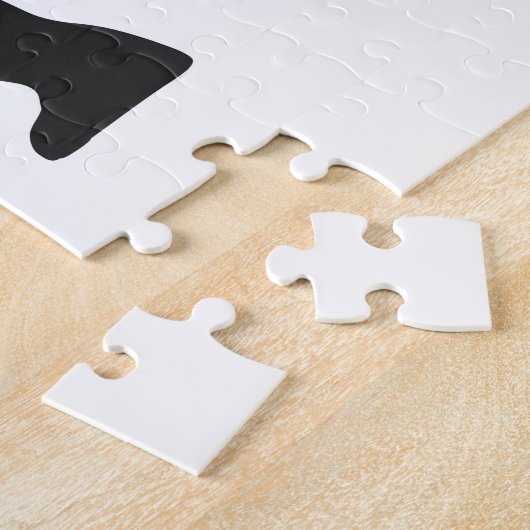 Puzzle Silhouette de Gorille (Côté)