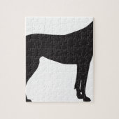 Puzzle Silhouette de great dane (Vertical)
