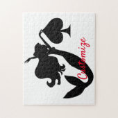 Puzzle Silhouette de sirène noire Thunder_Cove (Vertical)