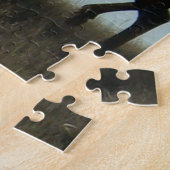 Puzzle Silhouette d'élan mâle E14 (Côté)