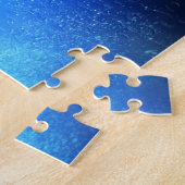 Puzzle Silhouette des requins de l'océan profond (Côté)