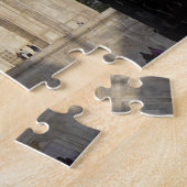 Puzzle silhouette du taj mahal (Côté)