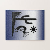Puzzle Silhouette Kokopelli (Horizontal)