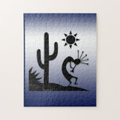 Puzzle Silhouette Kokopelli (Vertical)