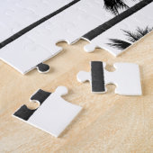 Puzzle Silhouette palmier (Côté)