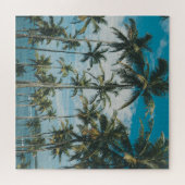 Puzzle Silhouette Rétro Palm Ocean (Horizontal)