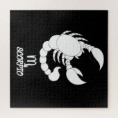 Puzzle Silhouette Scorpio (Horizontal)