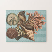 Puzzle Silhouette Sea Life (Horizontal)