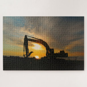 Puzzle Silhouette sur les brise-lames