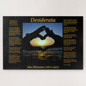 Puzzle Silhouette with them make a heart (Horizontal)