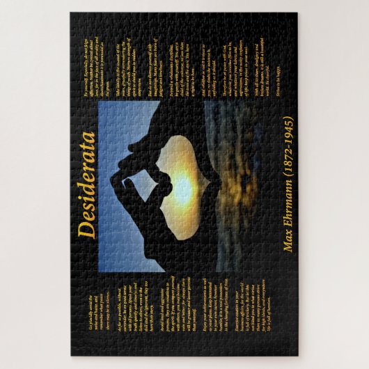 Puzzle Silhouette with them make a heart (Vertical)