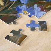 Puzzle Silken Windhound Cornflower Prairie Art (Côté)