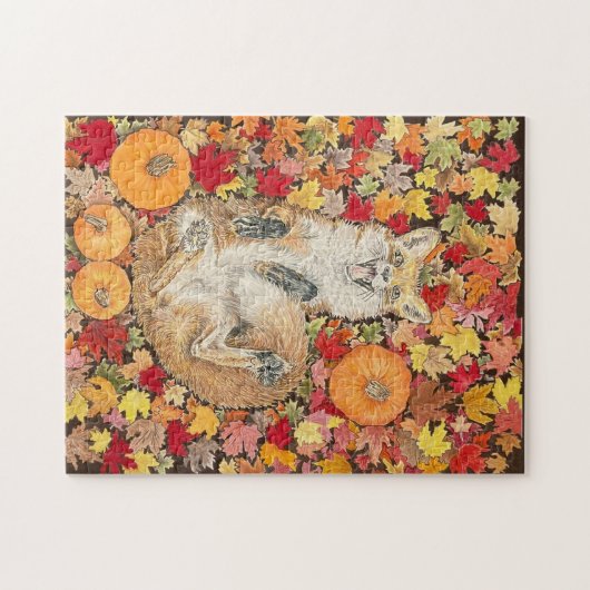 Puzzle Silly Fox (Horizontal)