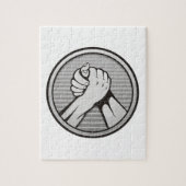 Puzzle Silver (Vertical)