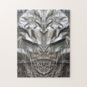 Puzzle Silver Cyborg - by ID AD Art Gabi Zapf (Vertical)