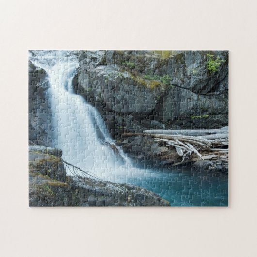 Puzzle Silver Falls, Parc national du mont Rainier (Horizontal)