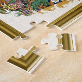 Puzzle Silver Peacock (Côté)