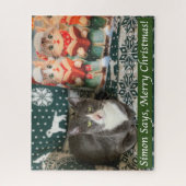 Puzzle Simon Dit, Joyeux Noël ! (Vertical)