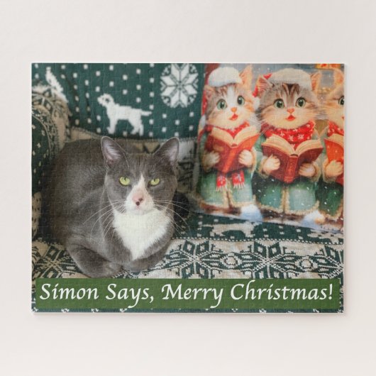 Puzzle Simon Dit, Joyeux Noël ! (Horizontal)