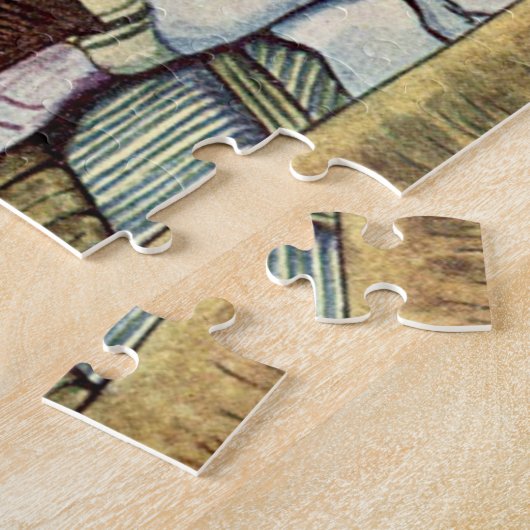 Puzzle Simpkin le chat sert du thé - Beatrix Potter (Côté)