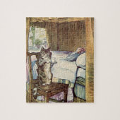 Puzzle Simpkin le chat sert du thé - Beatrix Potter (Vertical)