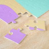 Puzzle Simple acrylique pour marbre ajouter votre nom de  (Côté)