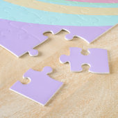 Puzzle Simple acrylique pour marbre ajouter votre nom de (Côté)