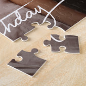 Puzzle Simple Classique Joyeux Anniversaire Photo (Côté)