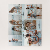 Puzzle Simple Collage de Photos de Famille (Vertical)
