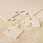 Puzzle simple couleur pastel personnalisée minimale solid (Côté)