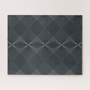 Puzzle Simple, élégant, chic, luxueux art graphique en li