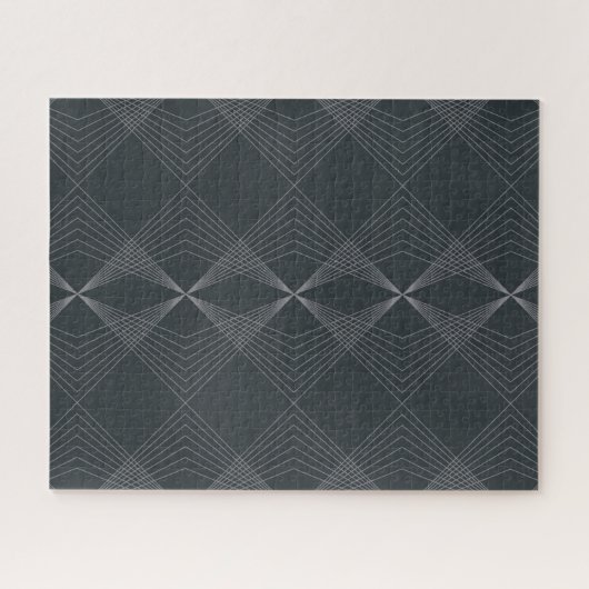 Puzzle Simple, élégant, chic, luxueux art graphique en li (Horizontal)