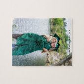 Puzzle Simple Elegant Graduation Photo (Horizontal)