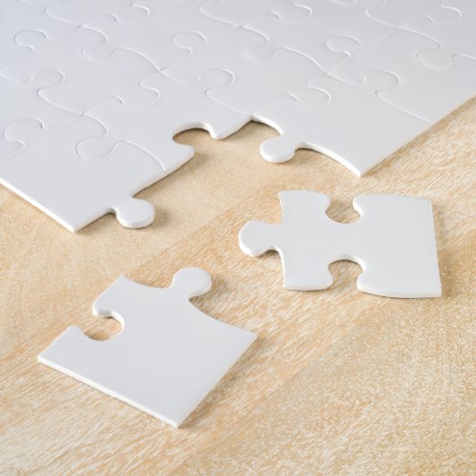 Puzzle Simple Elegant or embelli Faire-part de mariage (Côté)