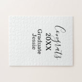 Puzzle Simple graduation congratulations minimal add clas (Horizontal)