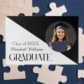 Puzzle Simple Graduation noir et blanc