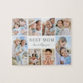 Puzzle Simple Meilleure Maman Collage Photo (Horizontal)