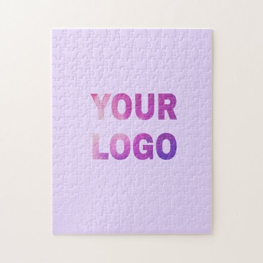 Puzzle simple minimal add your logo/design here text (Vertical)