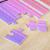 Puzzle simple minimum ajouter votre nom photo aquarelle a (Côté)