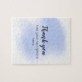 Puzzle simple minimum ajouter votre photo texte merci eau (Horizontal)