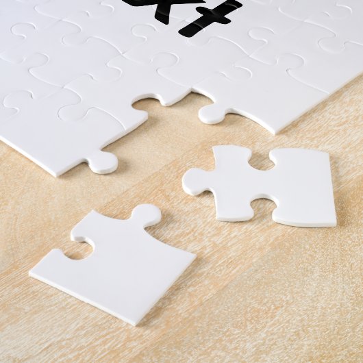 Puzzle Simple minimum q r code ajouter logo code d'analys (Côté)