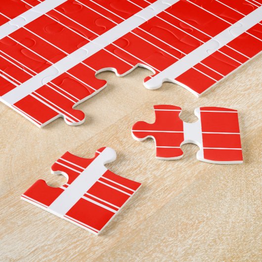 Puzzle Simple monogramme ajouter votre nom lettre man min (Côté)