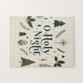 Puzzle Simple Noël O Holy Night (Horizontal)