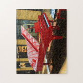 Puzzle Simple rouge : piano à queue (Vertical)