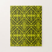 Puzzle Simple Scribble | Carreaux miroir | Jaune | (Vertical)