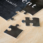 Puzzle Simple Script Cherish Chaque Moment Photo (Côté)