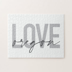 Puzzle Simple, urbain, moderne, tendance, design Love Ore