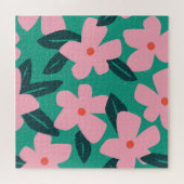 Puzzle Simplicité florale : Beauté Abstraite (Horizontal)